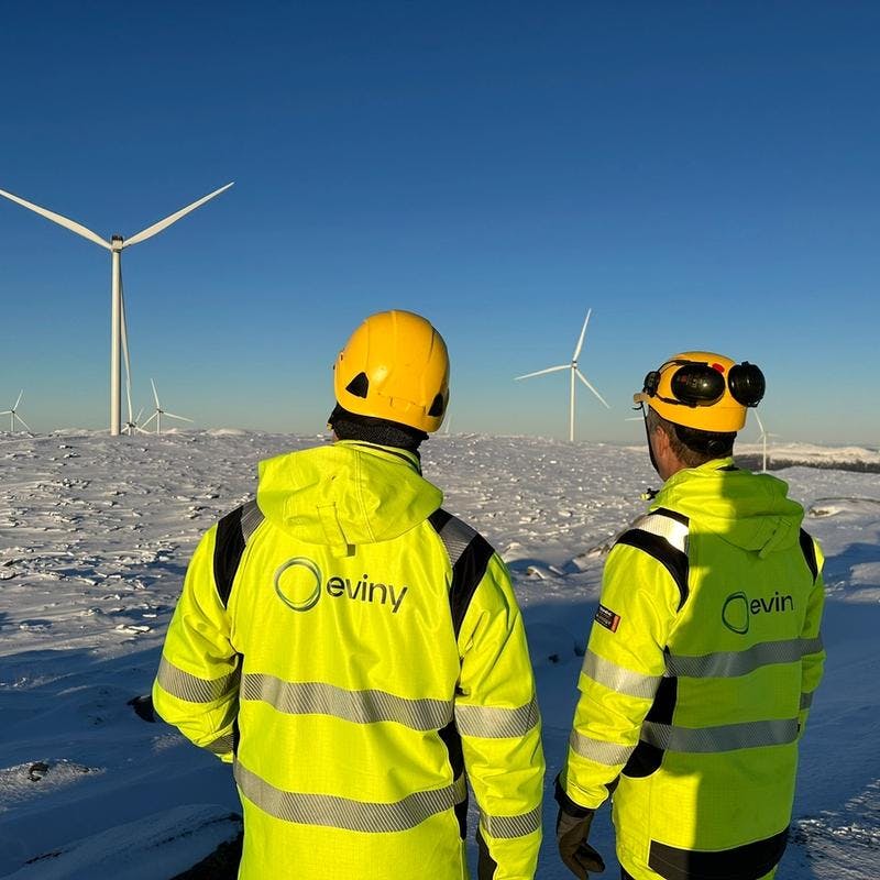Eviny kjøper Guleslettene vindkraftverk i kommunene Bremanger og Kinn.